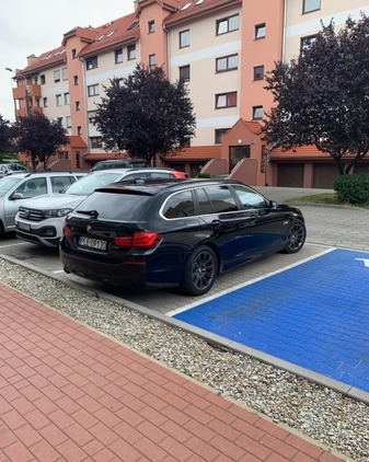 BMW Seria 5 cena 47000 przebieg: 204000, rok produkcji 2012 z Leszno małe 56